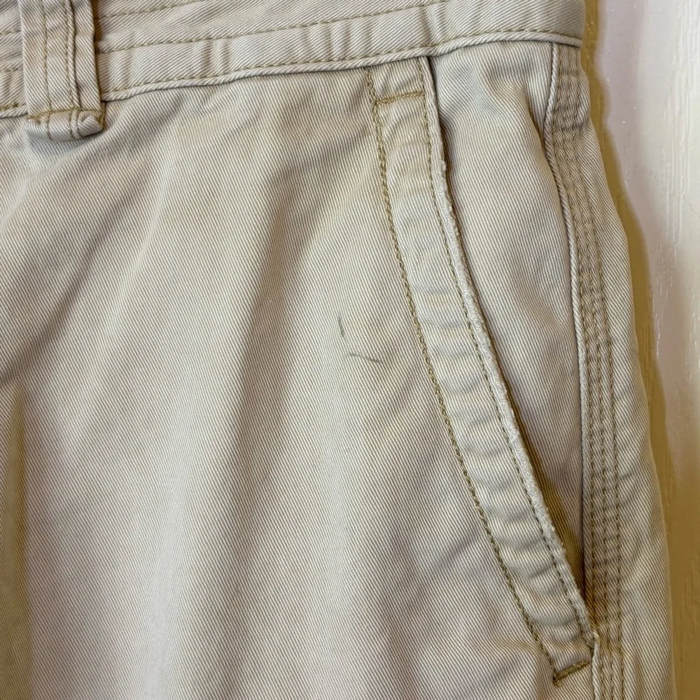 Polo Ralph Lauren Classic Cargo Chino Shorts Mens 32 Beige Khaki Casual Pockets